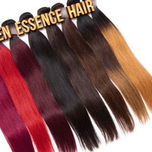 Straight Brazilian/Cambodian/Indian 100% Human Hair Weave Ombre One Bundle