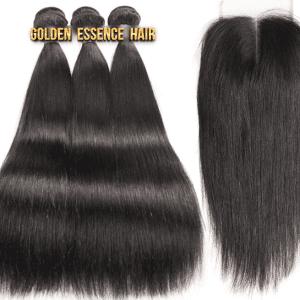 Straight Brazilian 100% Unprocessed Virgin Hair Weave Bundles