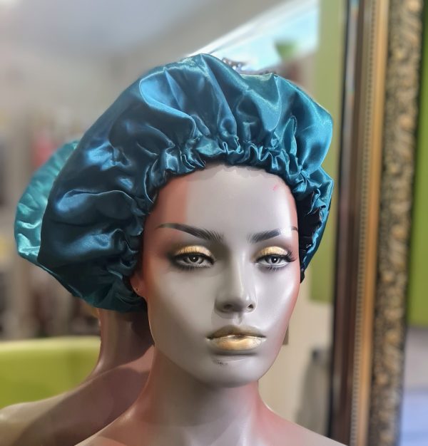 Hair Satin Bonnet Reversible And Adjustable Sleep Cap - Image 6