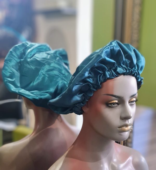 Hair Satin Bonnet Reversible And Adjustable Sleep Cap - Image 5