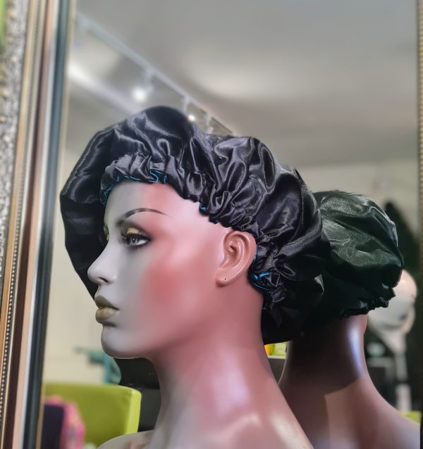 Hair Satin Bonnet Reversible And Adjustable Sleep Cap - Image 3